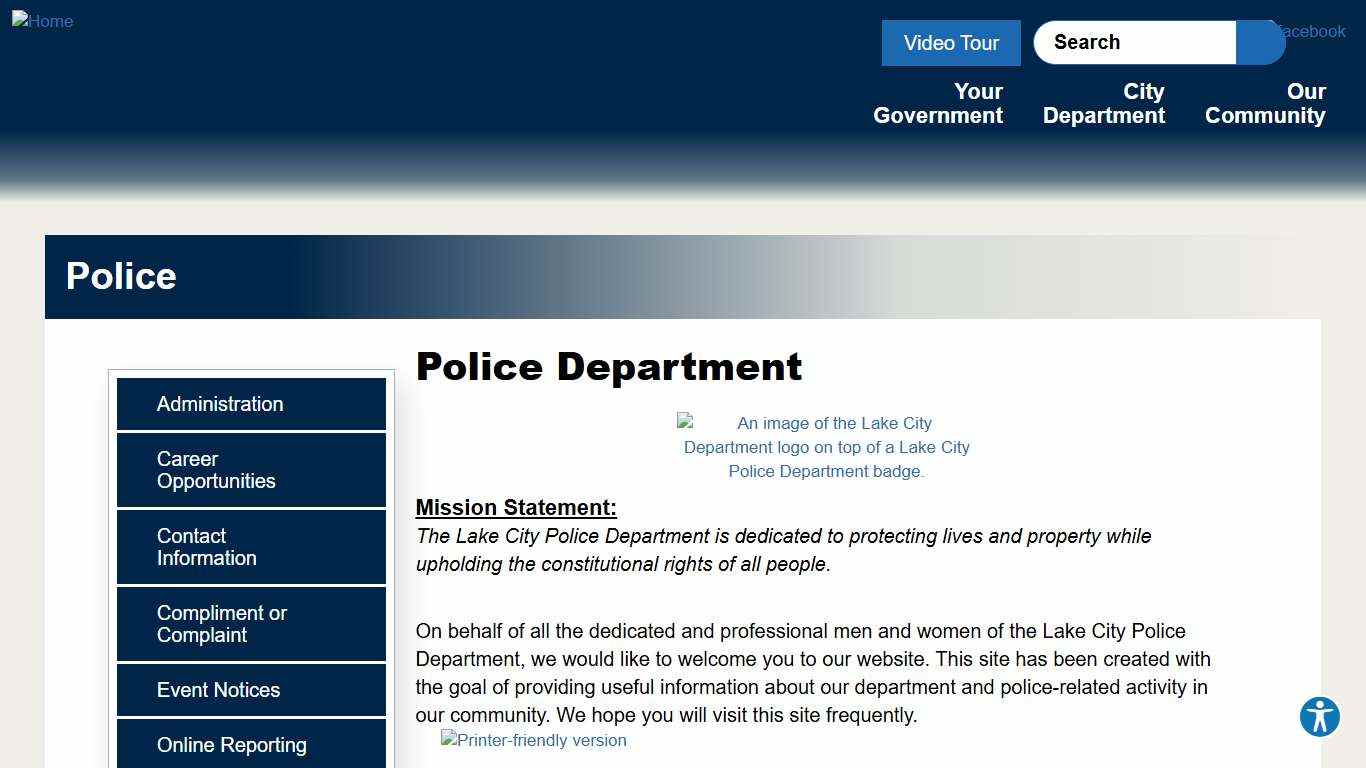 Police Department City of Lake City, FL